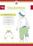 Farbenmix Checkerhose Schnittmuster zum Selber nähen für Babys und Kinder, Gr. 44-104